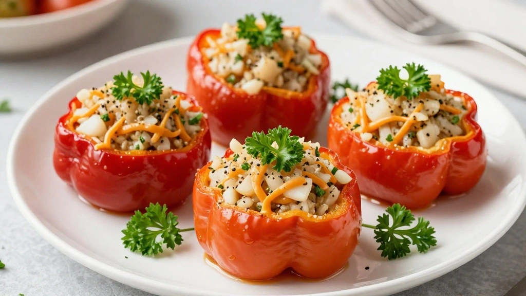 Classic Stuffed Peppers with Ground Beef and Rice - Step 8: Serve and Enjoy 1