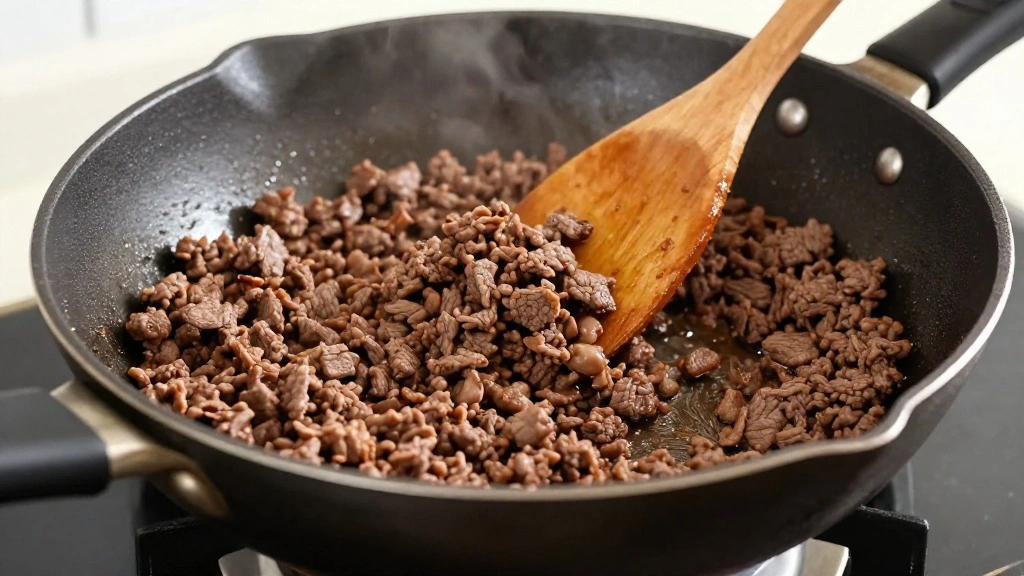 Comforting Beef Noodle Casserole with Rich Homemade Flavor - Step 3: Brown the Beef 1
