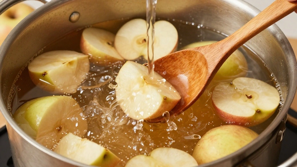 Cozy Hot Apple Cider Recipe with Cinnamon and Spices - Step 2: Combine Cider and Water 1
