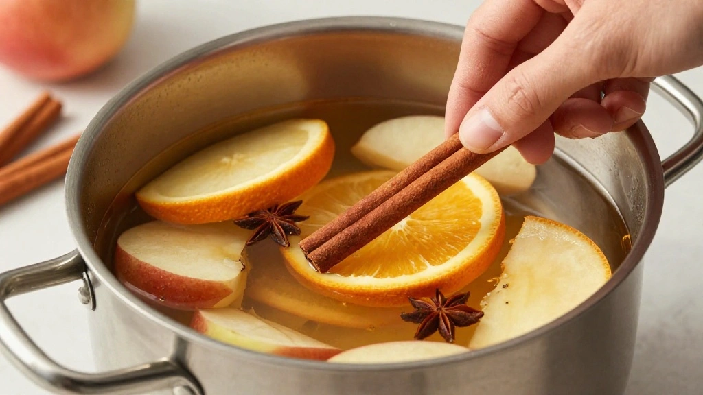 Cozy Hot Apple Cider Recipe with Cinnamon and Spices - Step 3: Add Spices and Sweeteners 1