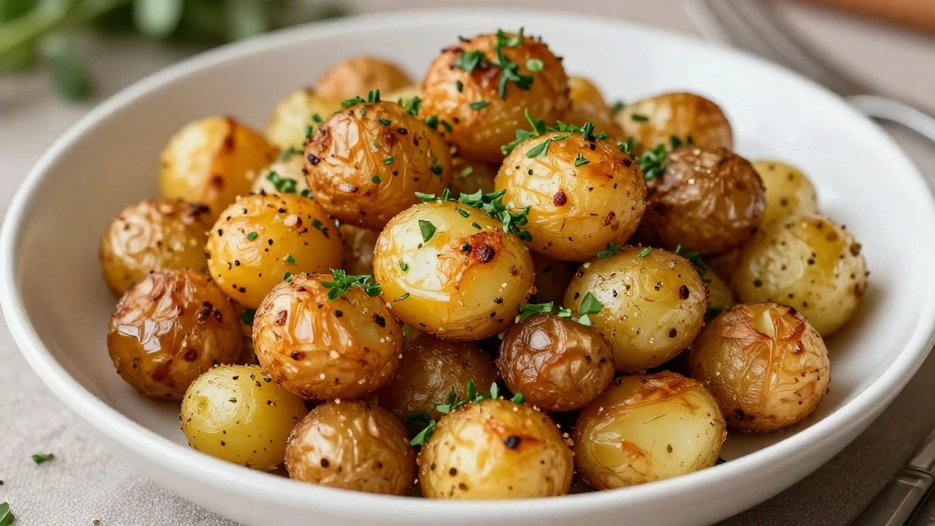 Crispy Roasted Baby Potatoes with Herbs and Garlic - Step 8: Serve and Enjoy 1