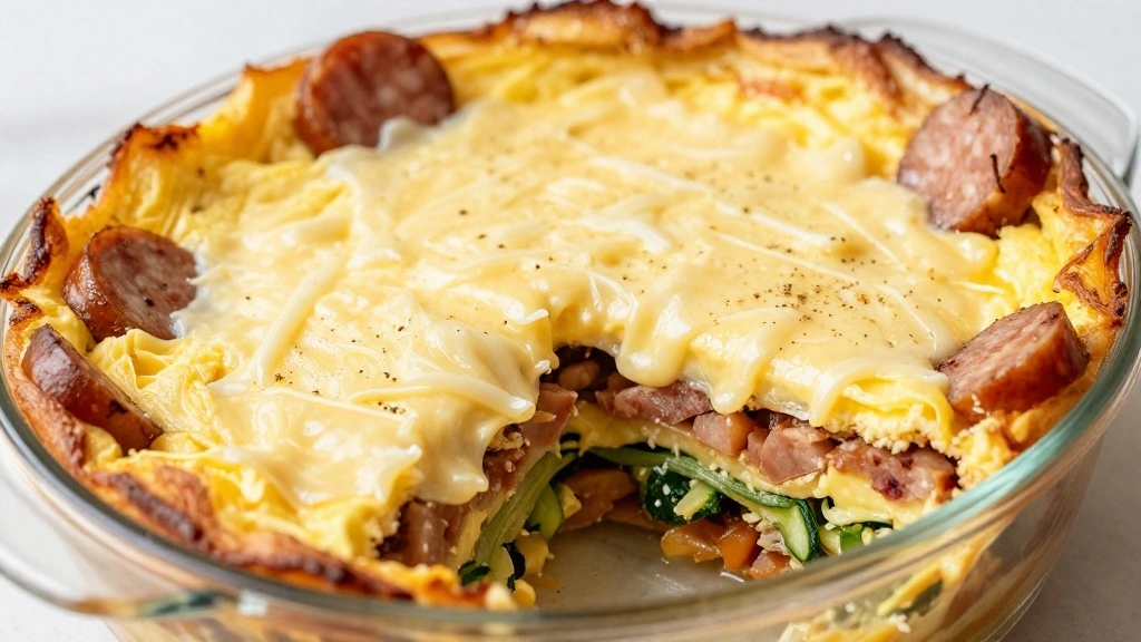 Easy Breakfast Casserole Recipe for Busy Mornings - Step 5: Assemble the Casserole 1
