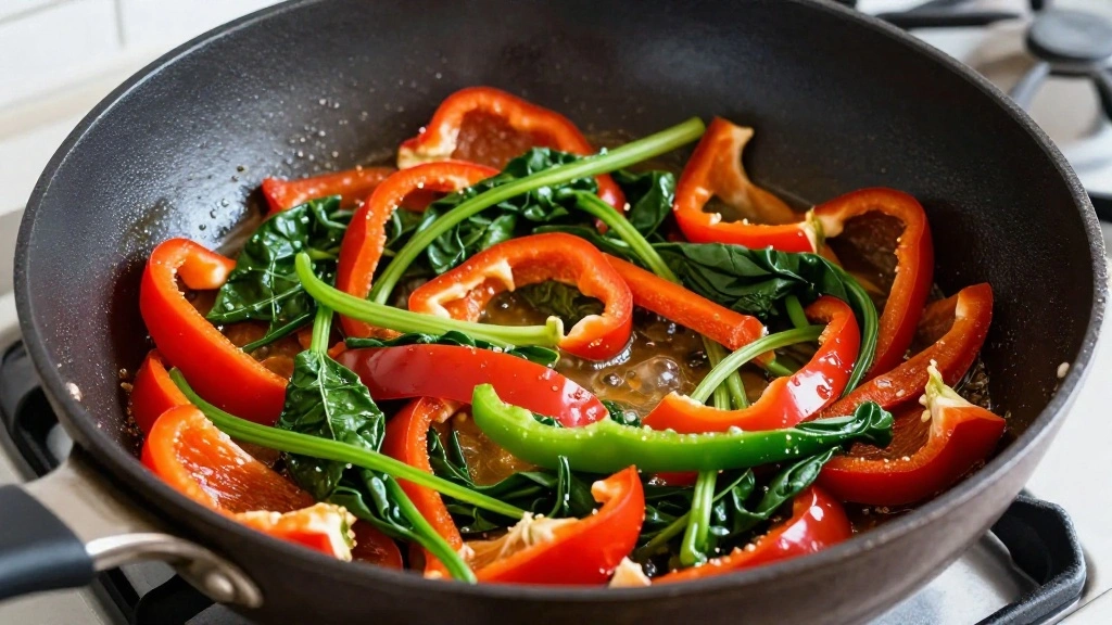 Easy Breakfast Egg Muffins Recipe for Meal Prep - Step 3: Sauté Vegetables 1