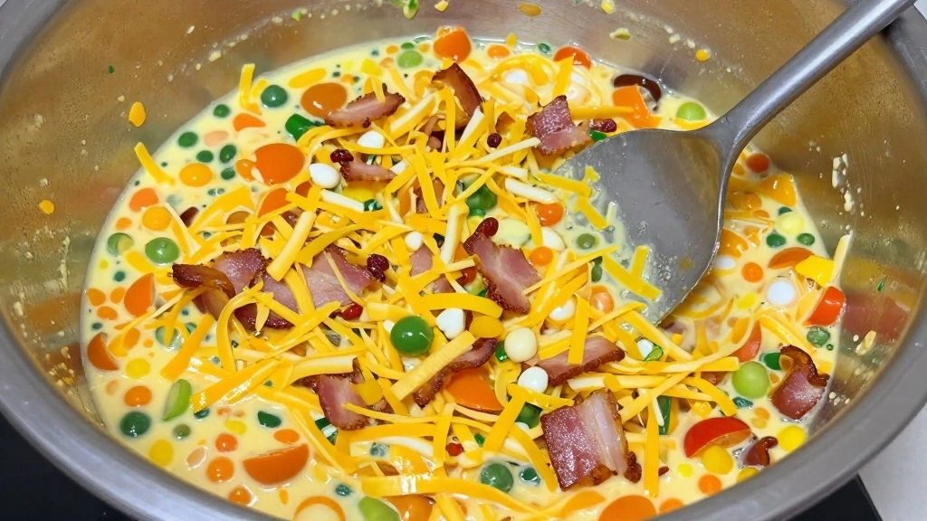 Easy Breakfast Egg Muffins Recipe for Meal Prep - Step 5: Combine Ingredients 1