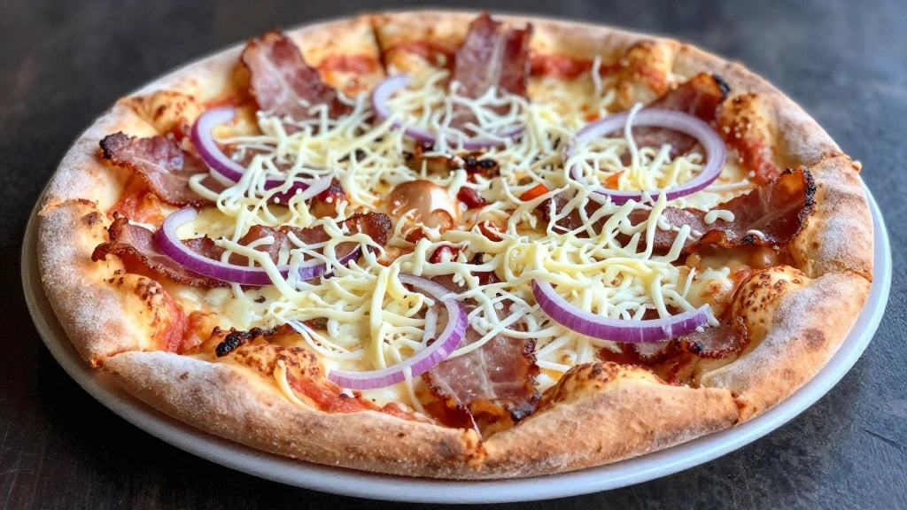 Easy Breakfast Pizza Recipe Ready in 25 Minutes - Step 4: Add Cheese and Toppings 1