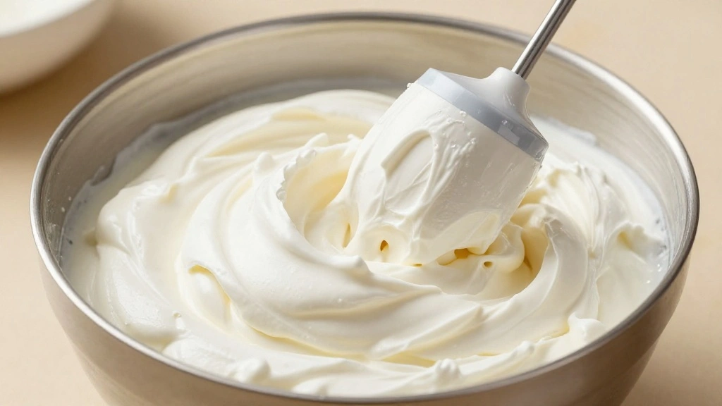 Easy No Bake Cheesecake Recipe Smooth and Creamy - Step 3: Whip Heavy Cream 1