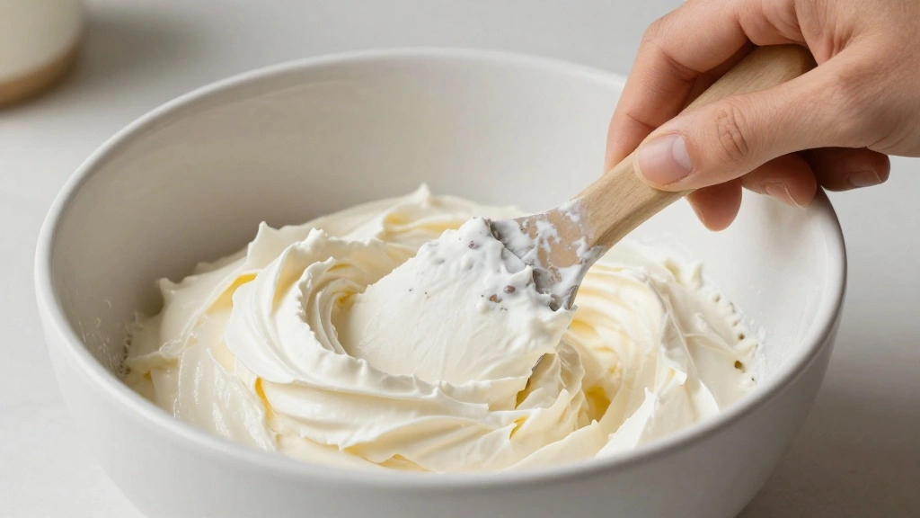 Easy No Bake Cheesecake Recipe Smooth and Creamy - Step 5: Fold in Whipped Cream 1