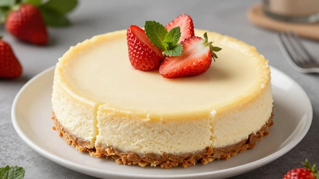 Easy No Bake Cheesecake Recipe Smooth and Creamy - Step 8: Serve and Enjoy 1
