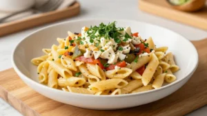 Easy Pasta Salad Recipe Perfect for Lunch or Potlucks