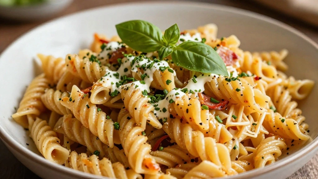 Easy Pasta Salad Recipe Perfect for Lunch or Potlucks - Step 8: Garnish and Serve 1