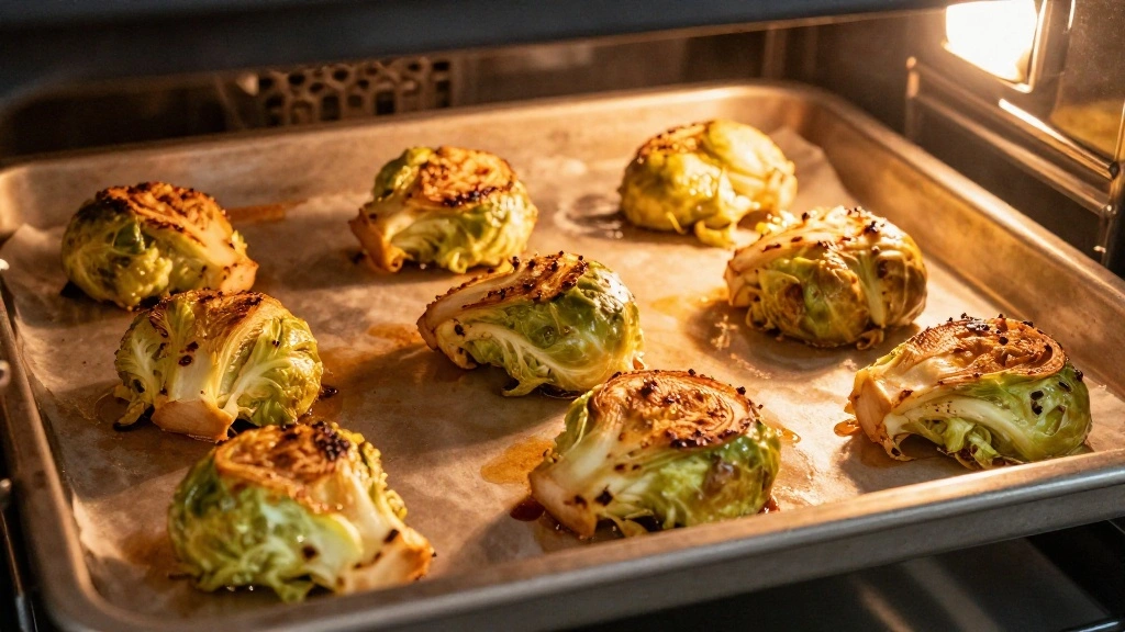 Easy Roasted Brussels Sprouts Crispy and Caramelized - Step 5: Roast the Sprouts 1