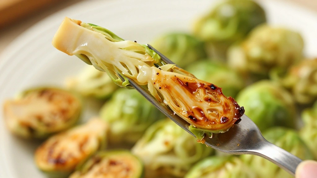 Easy Roasted Brussels Sprouts Crispy and Caramelized - Step 7: Check for Doneness 1
