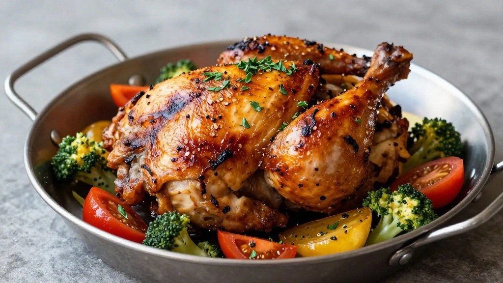 Easy Sheet Pan Chicken and Vegetables for a Quick Dinner - Step 7: Rest and Serve 1