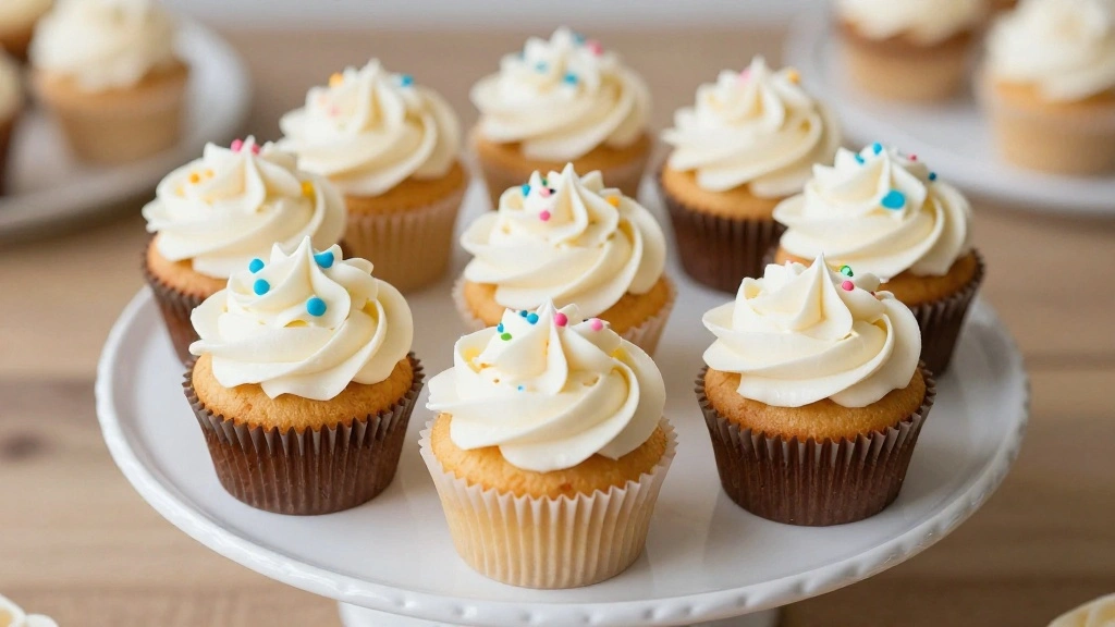 Easy Vanilla Cupcakes Recipe with Creamy Frosting - Step 12: Serve and Enjoy 1