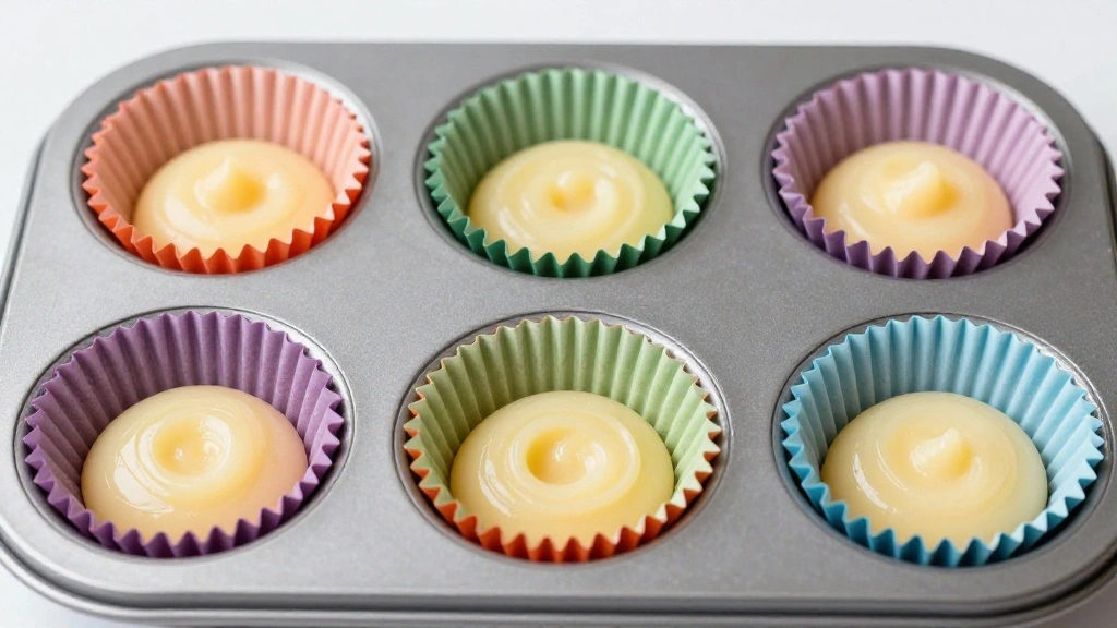 Easy Vanilla Cupcakes Recipe with Creamy Frosting - Step 2: Prepare the Muffin Tin 1