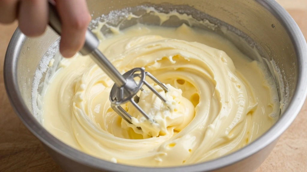 Easy Vanilla Cupcakes Recipe with Creamy Frosting - Step 3: Cream Butter and Sugar 1
