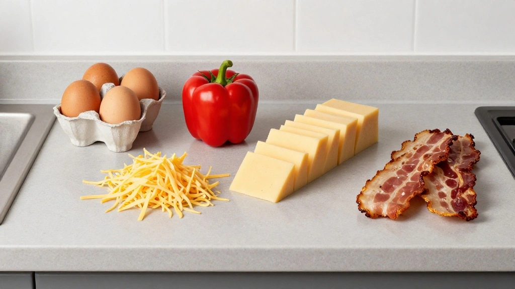 Homemade Breakfast Burrito Recipe the Whole Family Will Love - Step 1: Prepare Ingredients 1