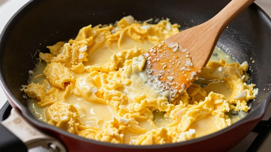 Homemade Breakfast Burrito Recipe the Whole Family Will Love - Step 3: Scramble the Eggs 1