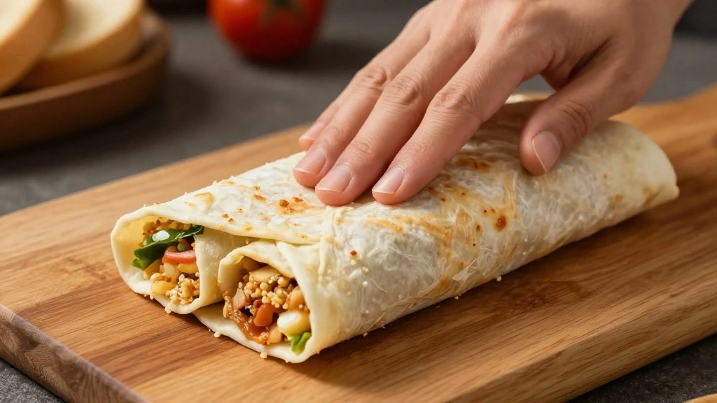 Homemade Breakfast Burrito Recipe the Whole Family Will Love - Step 6: Roll the Burritos 1