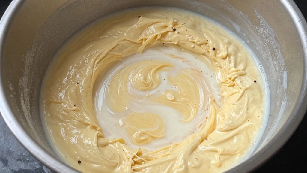 Homemade Chocolate Cake Recipe Moist and Rich - Step 6: Combine Dry and Wet Ingredients 1