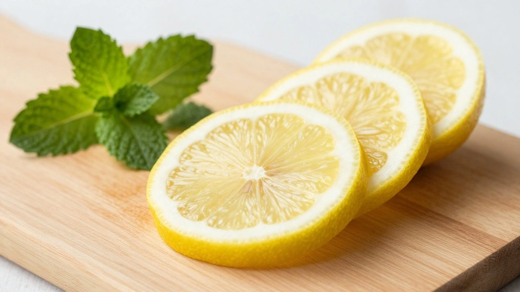 Perfect Iced Tea Recipe Cool and Refreshing Every Time - Step 4: Prepare Citrus and Mint 1