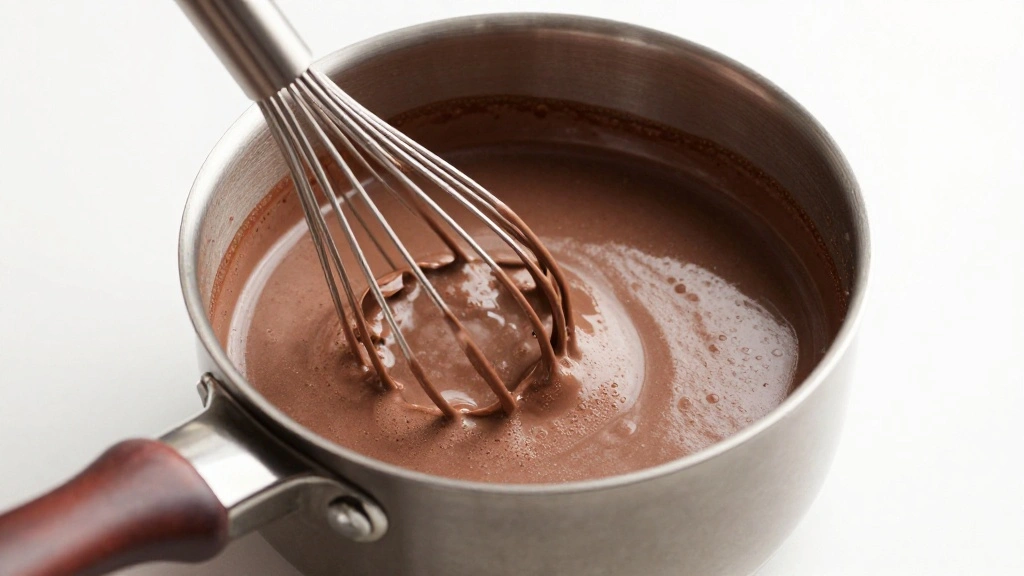 Rich Homemade Hot Chocolate Recipe Warm and Creamy - Step 6: Final Whisk and Serve 1
