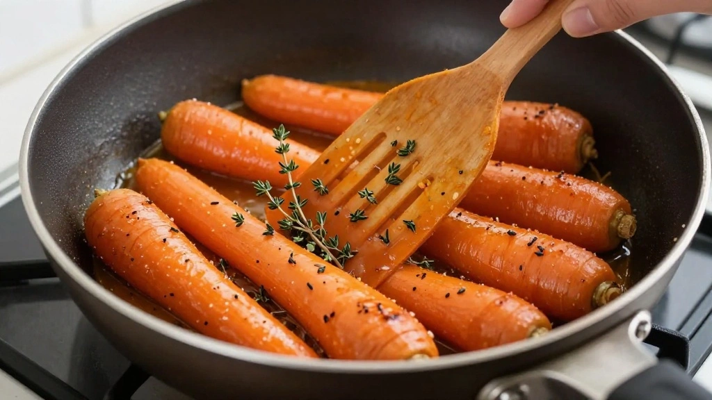 Simple Honey Glazed Carrots Ready in 20 Minutes - Step 7: Add Fresh Thyme 1