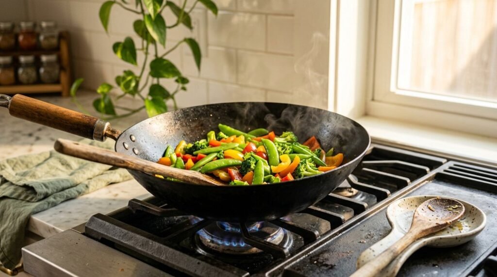 healthy stir fry in fifteen minutes