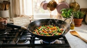 healthy stir fry veggie recipe steps