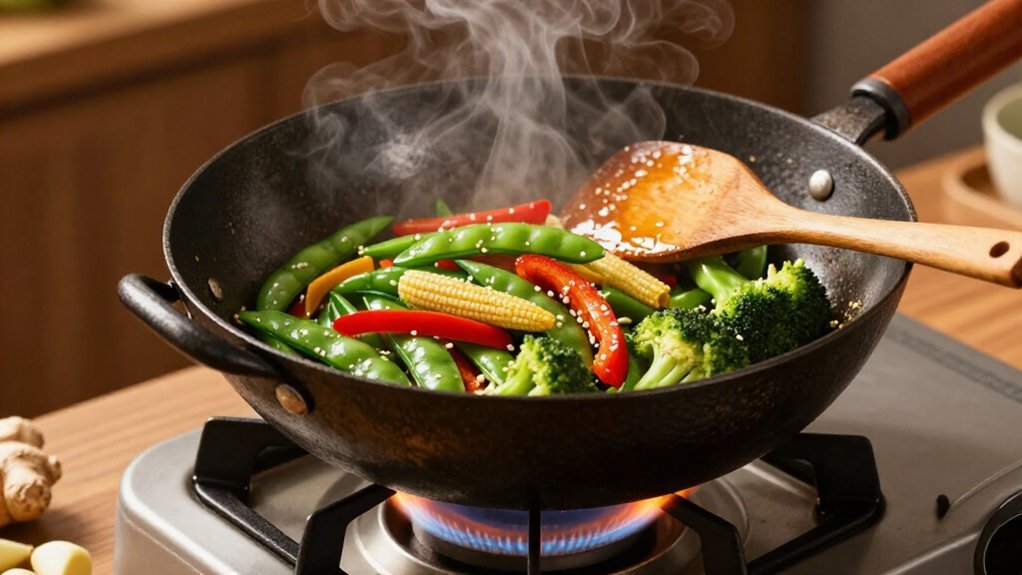 one pan stir fry vegetables shine