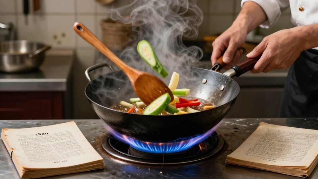 stir fry term origins 1945