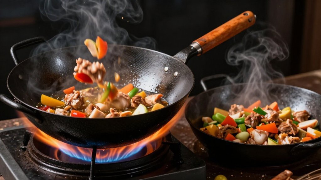 wok vs skillet technique matters